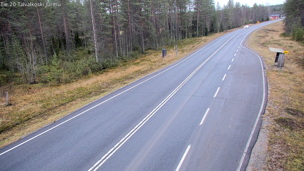 Kelikamerat Kuva Tie 20 Taivalkoski, Jurmu, Taivalkoski, Pohjois-Pohjanmaa