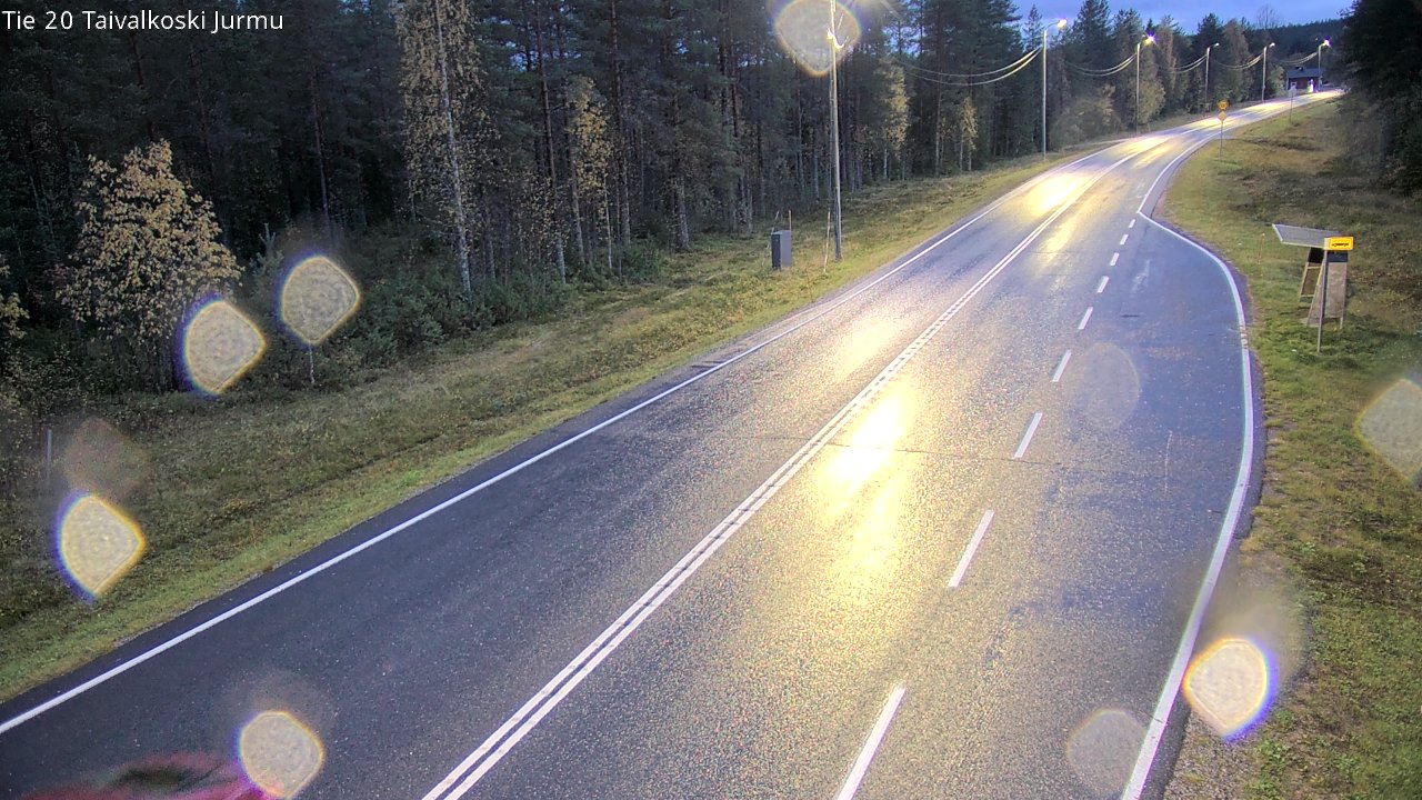 Kelikamerat Kuva Tie 20 Taivalkoski, Jurmu, Taivalkoski, Pohjois-Pohjanmaa