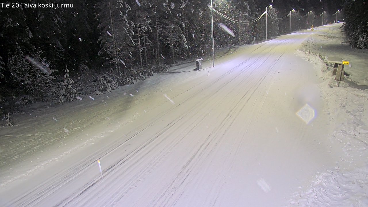 Kelikamerat Kuva Tie 20 Taivalkoski, Jurmu, Taivalkoski, Pohjois-Pohjanmaa