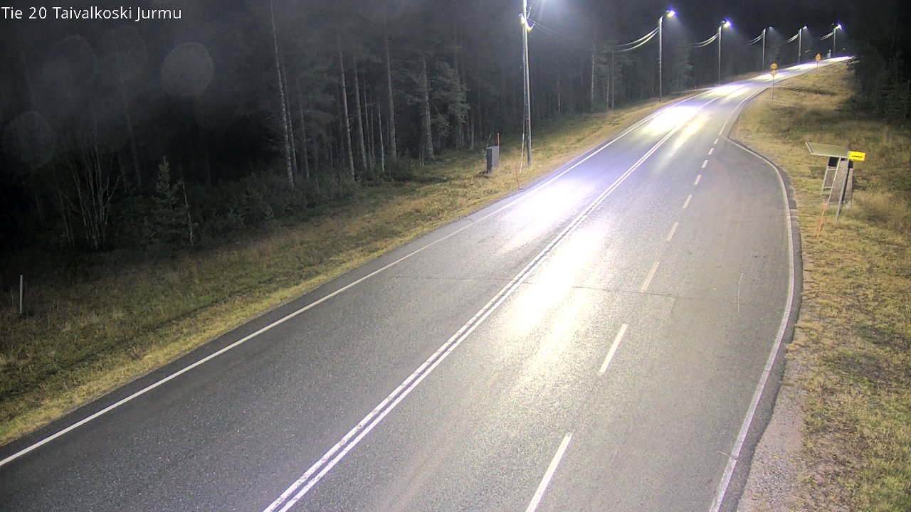Kelikamerat Kuva Tie 20 Taivalkoski, Jurmu, Taivalkoski, Pohjois-Pohjanmaa