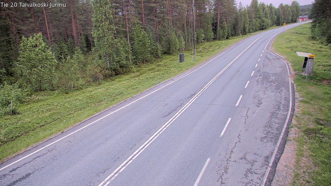 Kelikamerat Kuva Tie 20 Taivalkoski, Jurmu, Taivalkoski, Pohjois-Pohjanmaa