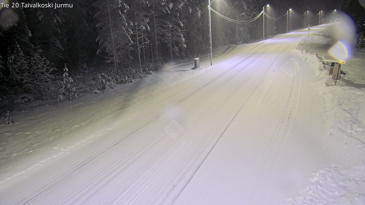 Kelikamerat Kuva Tie 20 Taivalkoski, Jurmu, Taivalkoski, Pohjois-Pohjanmaa