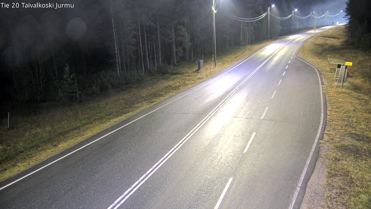 Kelikamerat Kuva Tie 20 Taivalkoski, Jurmu, Taivalkoski, Pohjois-Pohjanmaa