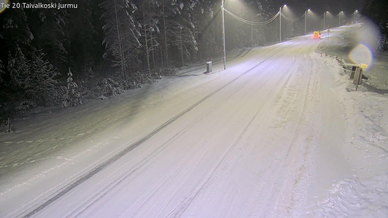 Weather Camera Image Road 20 Taivalkoski, Jurmu, Taivalkoski, Pohjois-Pohjanmaa
