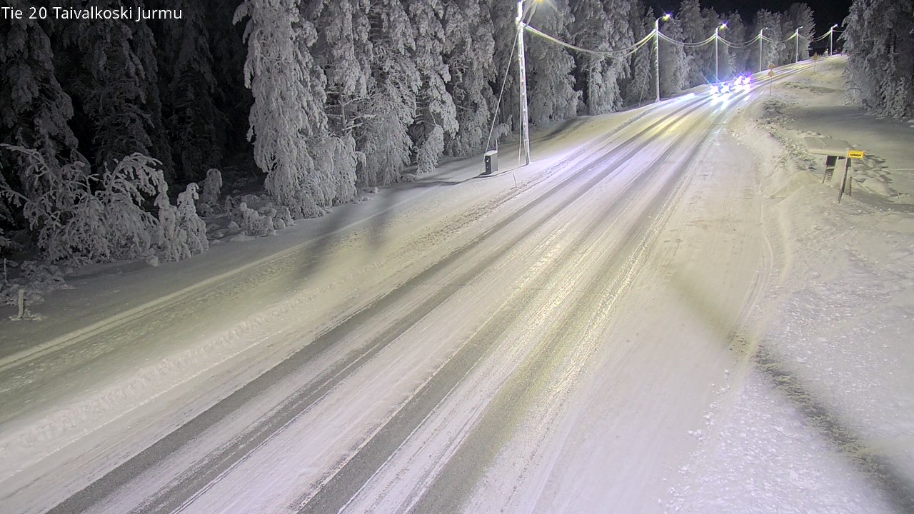Weather Camera Image Road 20 Taivalkoski, Jurmu, Taivalkoski, Pohjois-Pohjanmaa