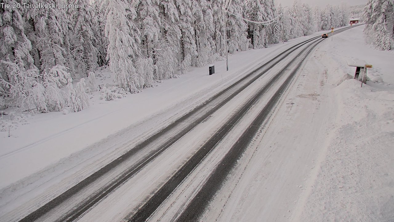 Kelikamerat Kuva Tie 20 Taivalkoski, Jurmu, Taivalkoski, Pohjois-Pohjanmaa