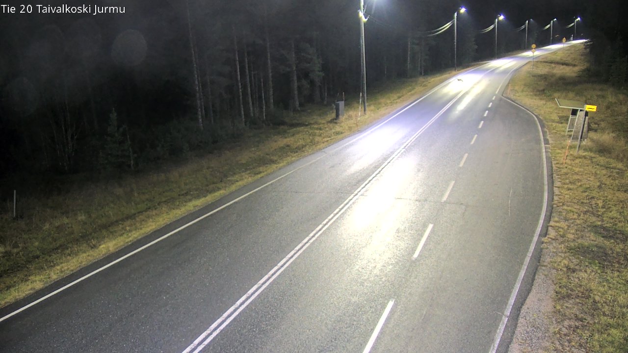 Kelikamerat Kuva Tie 20 Taivalkoski, Jurmu, Taivalkoski, Pohjois-Pohjanmaa