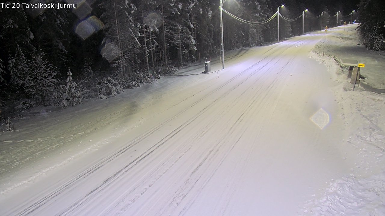 Kelikamerat Kuva Tie 20 Taivalkoski, Jurmu, Taivalkoski, Pohjois-Pohjanmaa