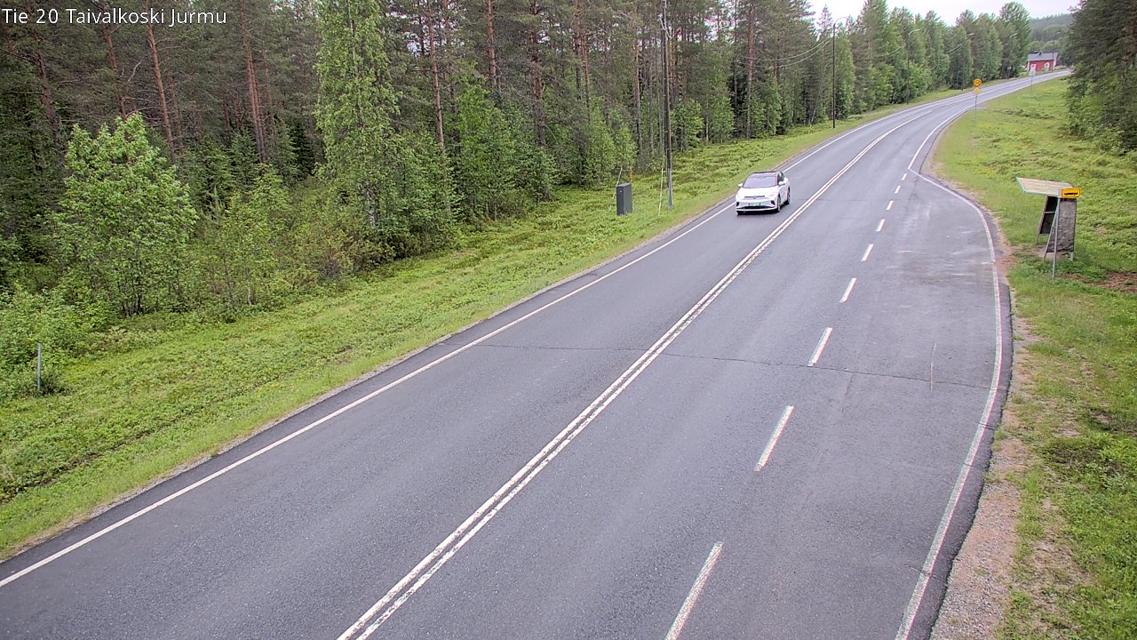 Kelikamerat Kuva Tie 20 Taivalkoski, Jurmu, Taivalkoski, Pohjois-Pohjanmaa