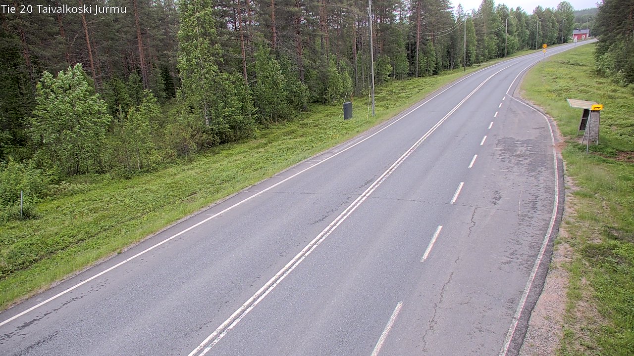 Kelikamerat Kuva Tie 20 Taivalkoski, Jurmu, Taivalkoski, Pohjois-Pohjanmaa