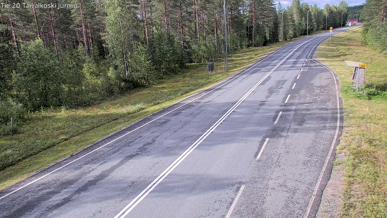 Kelikamerat Kuva Tie 20 Taivalkoski, Jurmu, Taivalkoski, Pohjois-Pohjanmaa