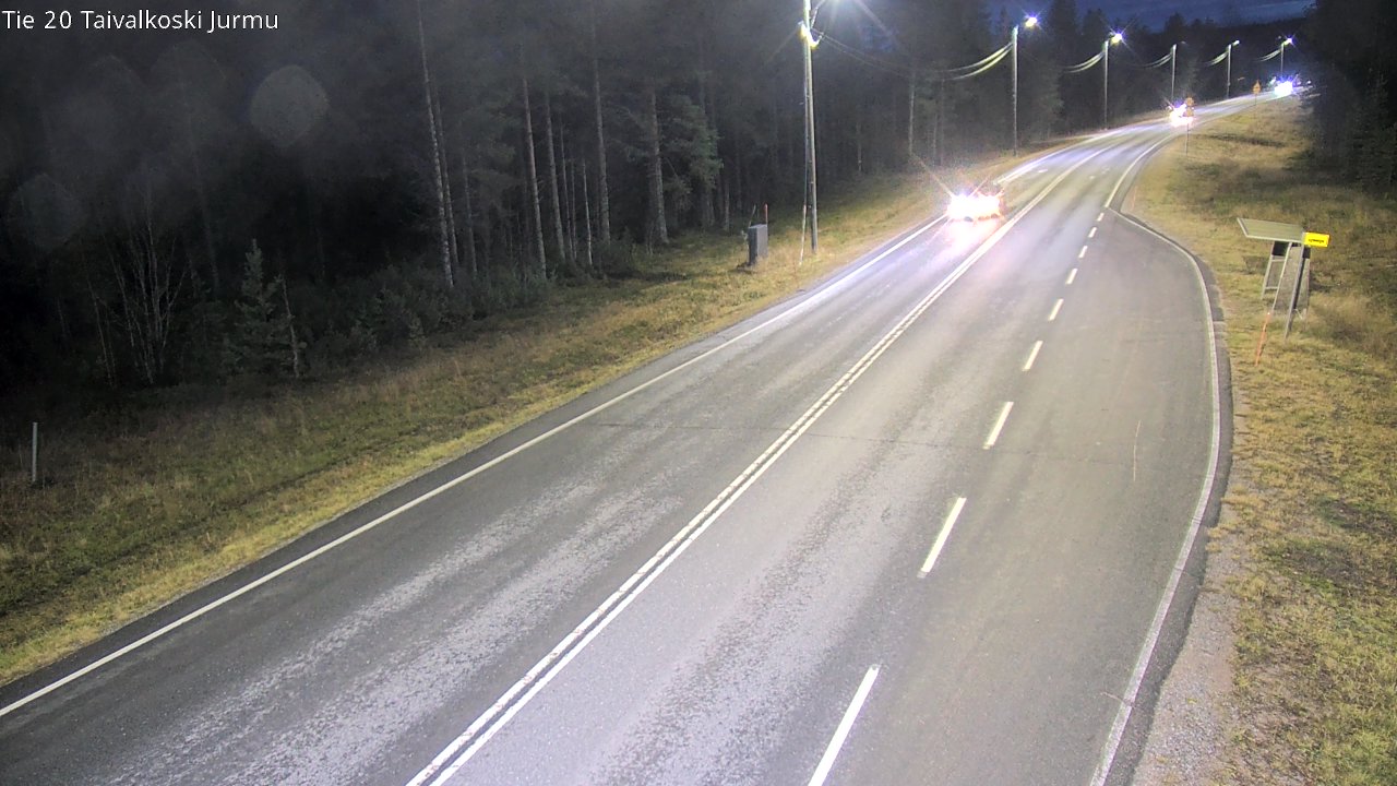Kelikamerat Kuva Tie 20 Taivalkoski, Jurmu, Taivalkoski, Pohjois-Pohjanmaa