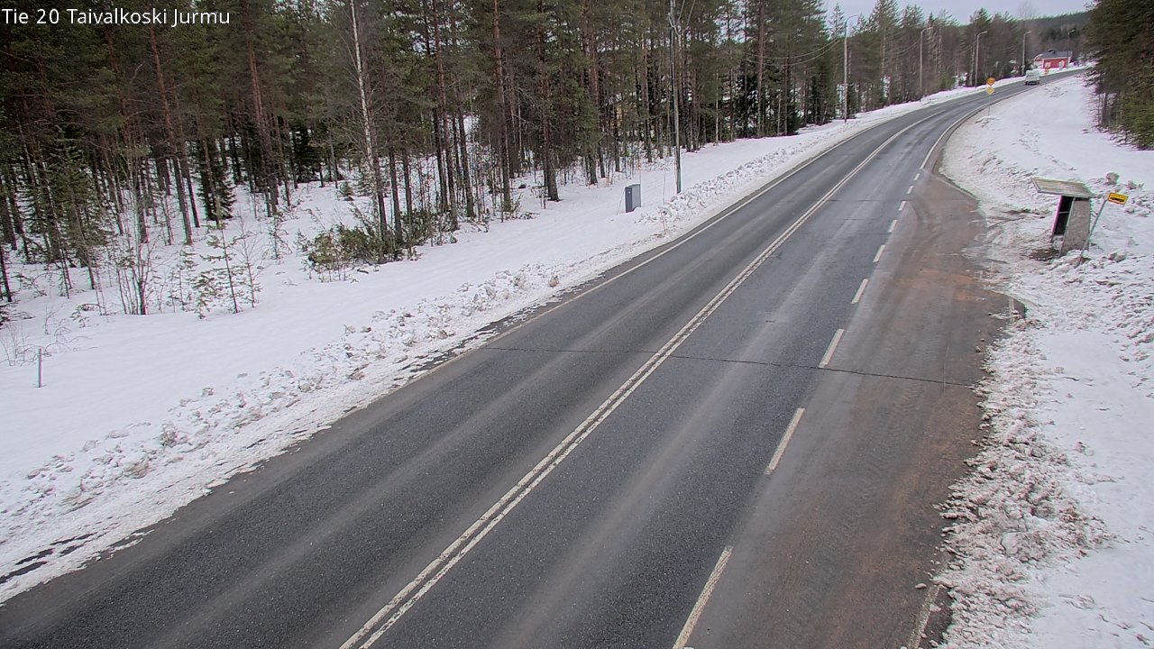 Kelikamerat Kuva Tie 20 Taivalkoski, Jurmu, Taivalkoski, Pohjois-Pohjanmaa