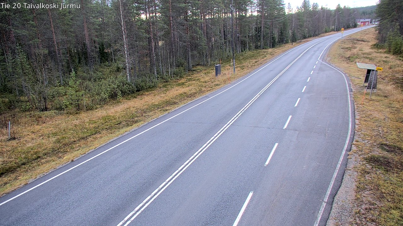 Kelikamerat Kuva Tie 20 Taivalkoski, Jurmu, Taivalkoski, Pohjois-Pohjanmaa