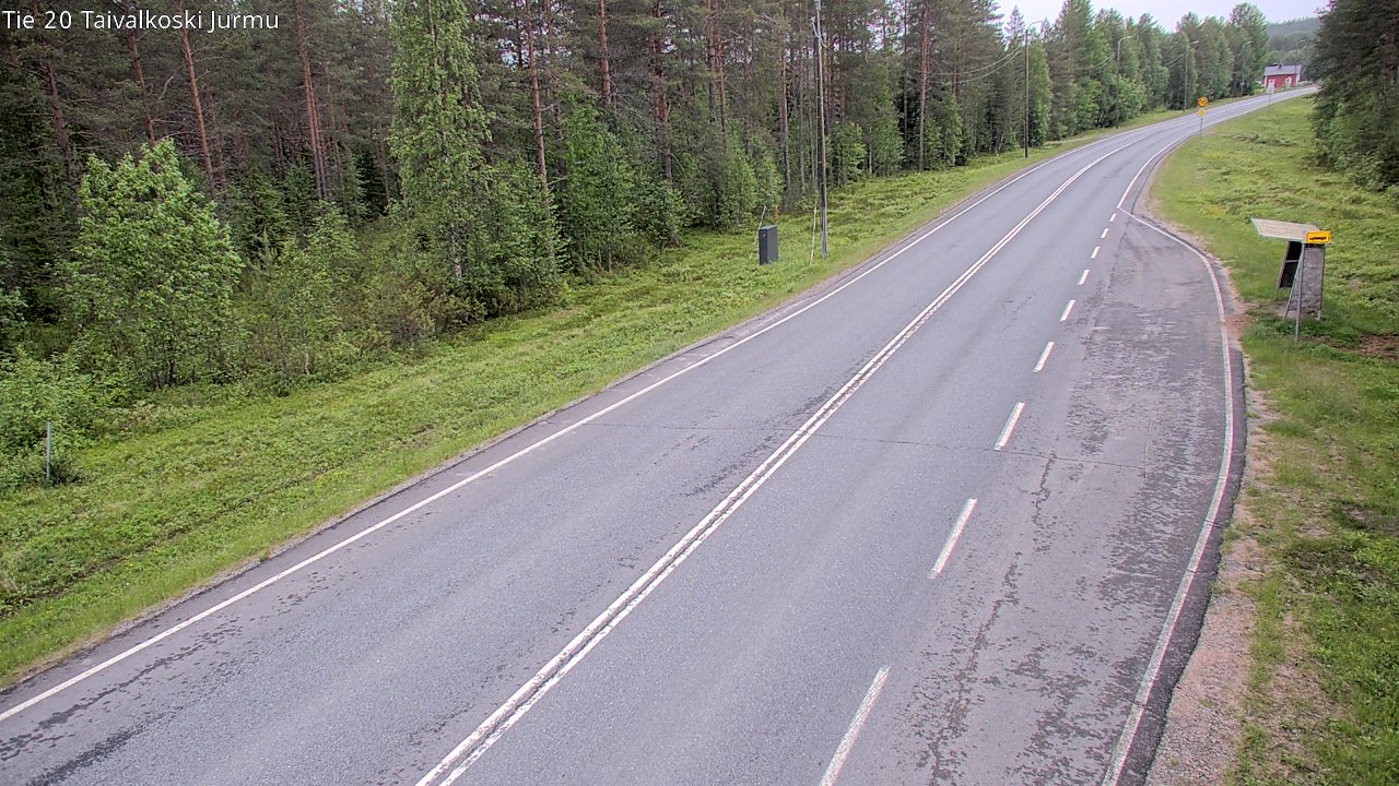 Kelikamerat Kuva Tie 20 Taivalkoski, Jurmu, Taivalkoski, Pohjois-Pohjanmaa
