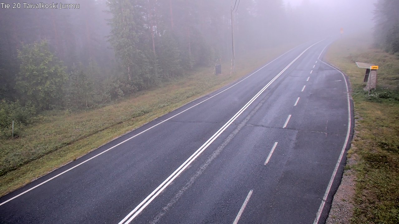 Kelikamerat Kuva Tie 20 Taivalkoski, Jurmu, Taivalkoski, Pohjois-Pohjanmaa