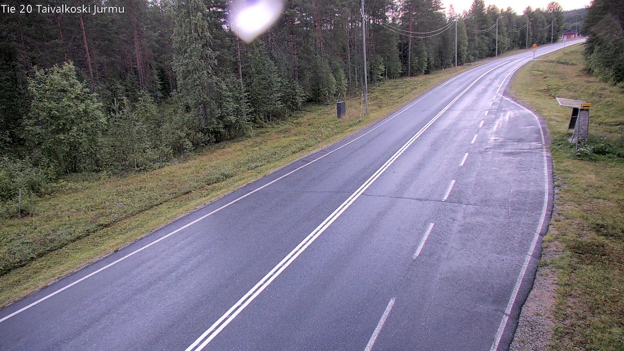 Kelikamerat Kuva Tie 20 Taivalkoski, Jurmu, Taivalkoski, Pohjois-Pohjanmaa