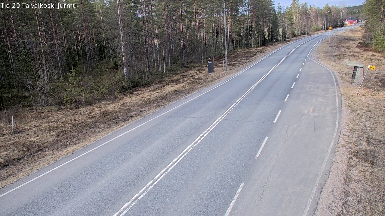 Kelikamerat Kuva Tie 20 Taivalkoski, Jurmu, Taivalkoski, Pohjois-Pohjanmaa