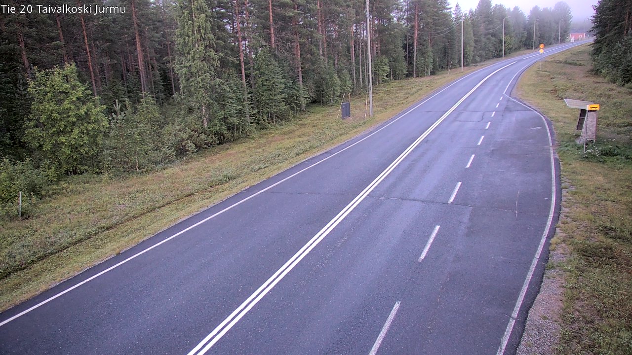 Kelikamerat Kuva Tie 20 Taivalkoski, Jurmu, Taivalkoski, Pohjois-Pohjanmaa