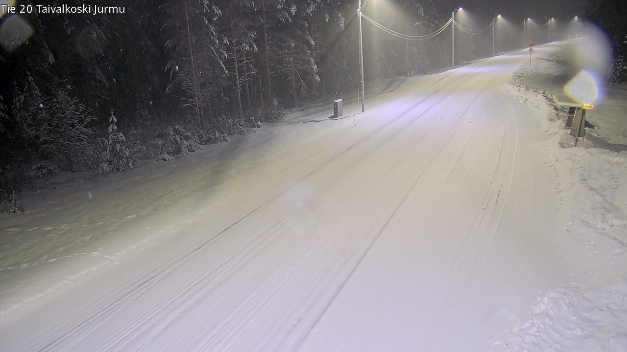 Kelikamerat Kuva Tie 20 Taivalkoski, Jurmu, Taivalkoski, Pohjois-Pohjanmaa