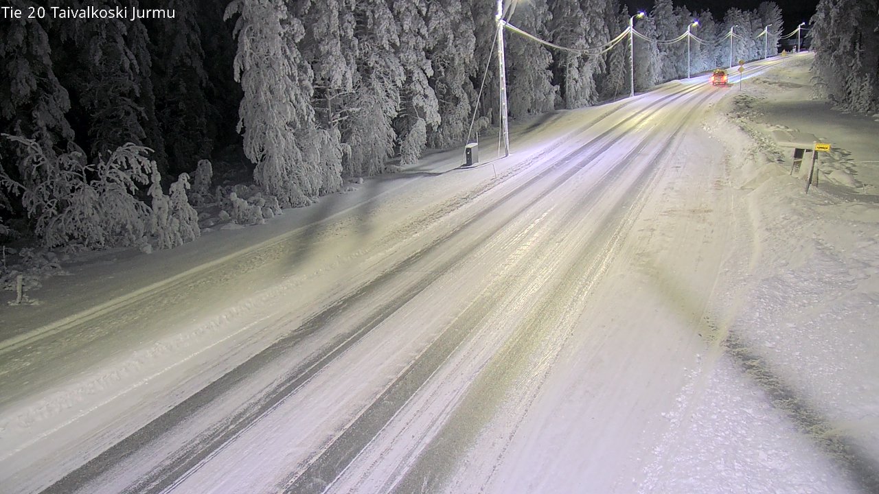 Kelikamerat Kuva Tie 20 Taivalkoski, Jurmu, Taivalkoski, Pohjois-Pohjanmaa