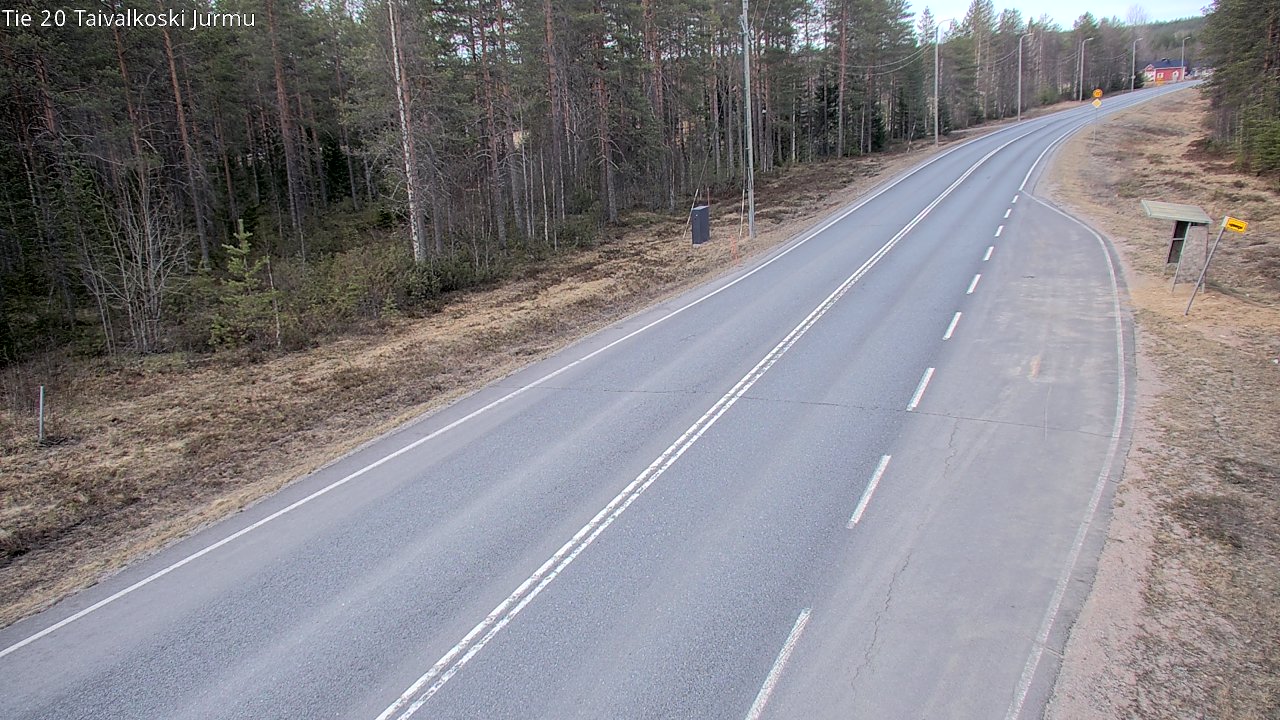 Kelikamerat Kuva Tie 20 Taivalkoski, Jurmu, Taivalkoski, Pohjois-Pohjanmaa