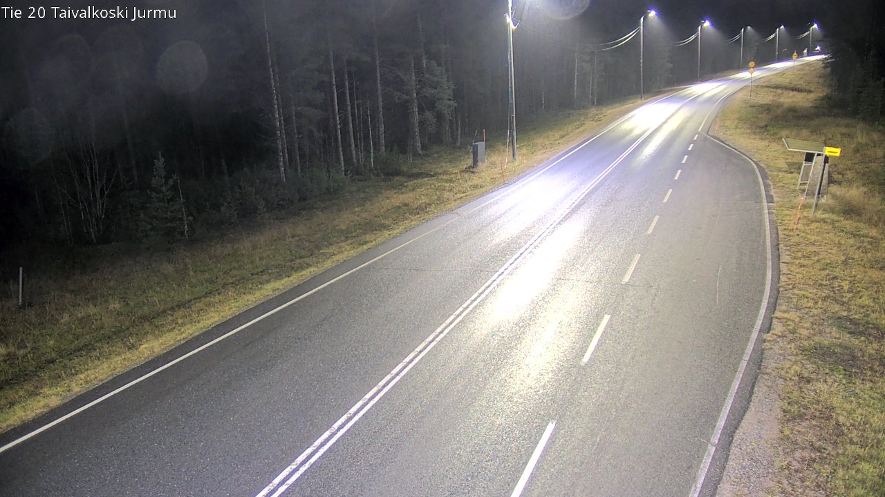 Kelikamerat Kuva Tie 20 Taivalkoski, Jurmu, Taivalkoski, Pohjois-Pohjanmaa