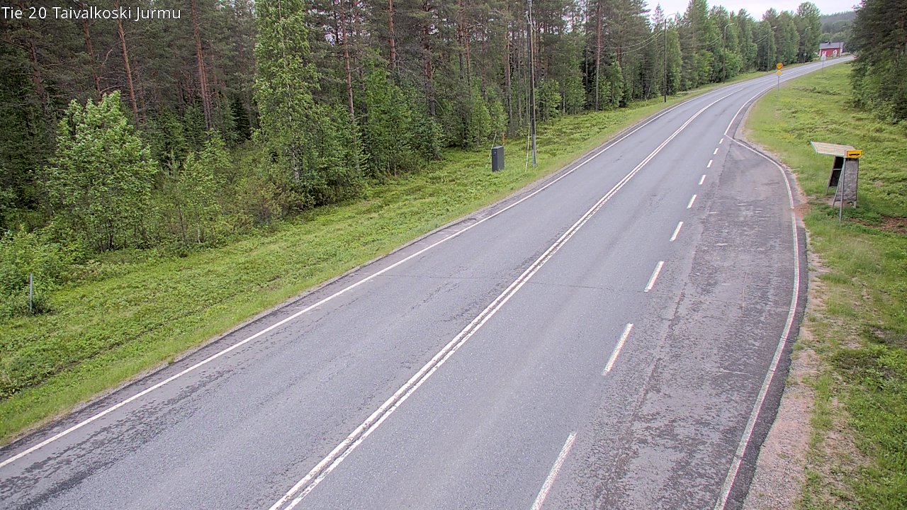 Kelikamerat Kuva Tie 20 Taivalkoski, Jurmu, Taivalkoski, Pohjois-Pohjanmaa