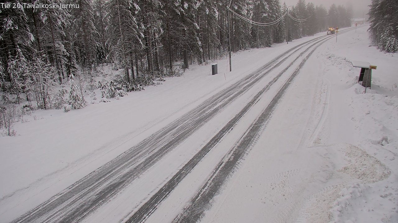 Weather Camera Image Road 20 Taivalkoski, Jurmu, Taivalkoski, Pohjois-Pohjanmaa