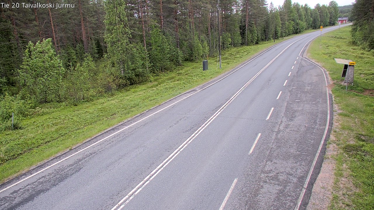 Kelikamerat Kuva Tie 20 Taivalkoski, Jurmu, Taivalkoski, Pohjois-Pohjanmaa