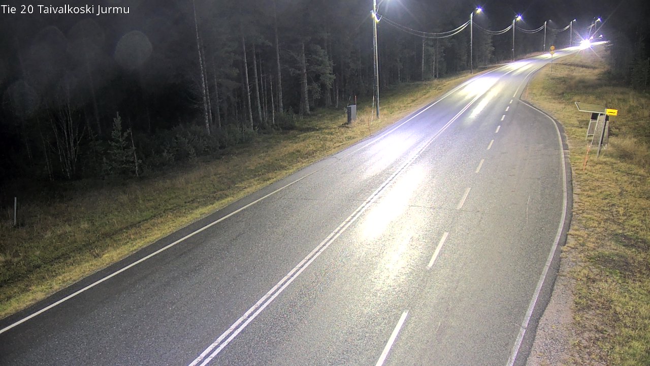 Kelikamerat Kuva Tie 20 Taivalkoski, Jurmu, Taivalkoski, Pohjois-Pohjanmaa