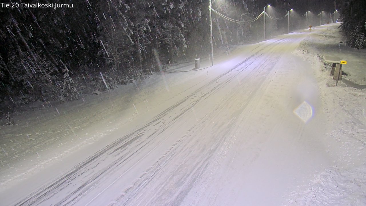 Kelikamerat Kuva Tie 20 Taivalkoski, Jurmu, Taivalkoski, Pohjois-Pohjanmaa