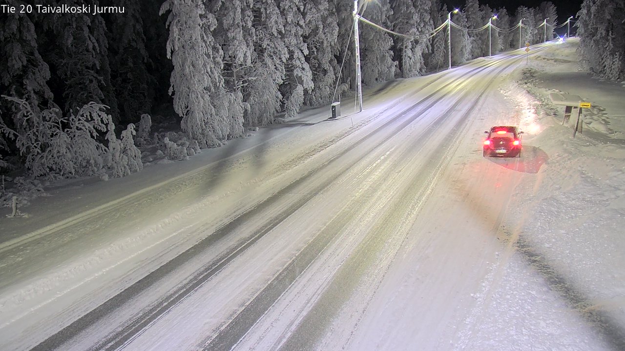 Kelikamerat Kuva Tie 20 Taivalkoski, Jurmu, Taivalkoski, Pohjois-Pohjanmaa