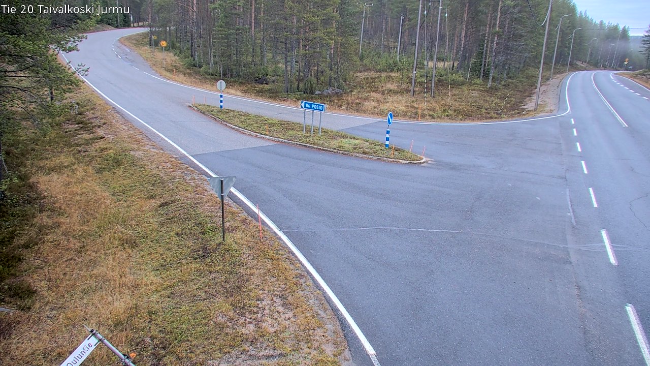 Kelikamerat Kuva Tie 20 Taivalkoski, Jurmu, Taivalkoski, Pohjois-Pohjanmaa