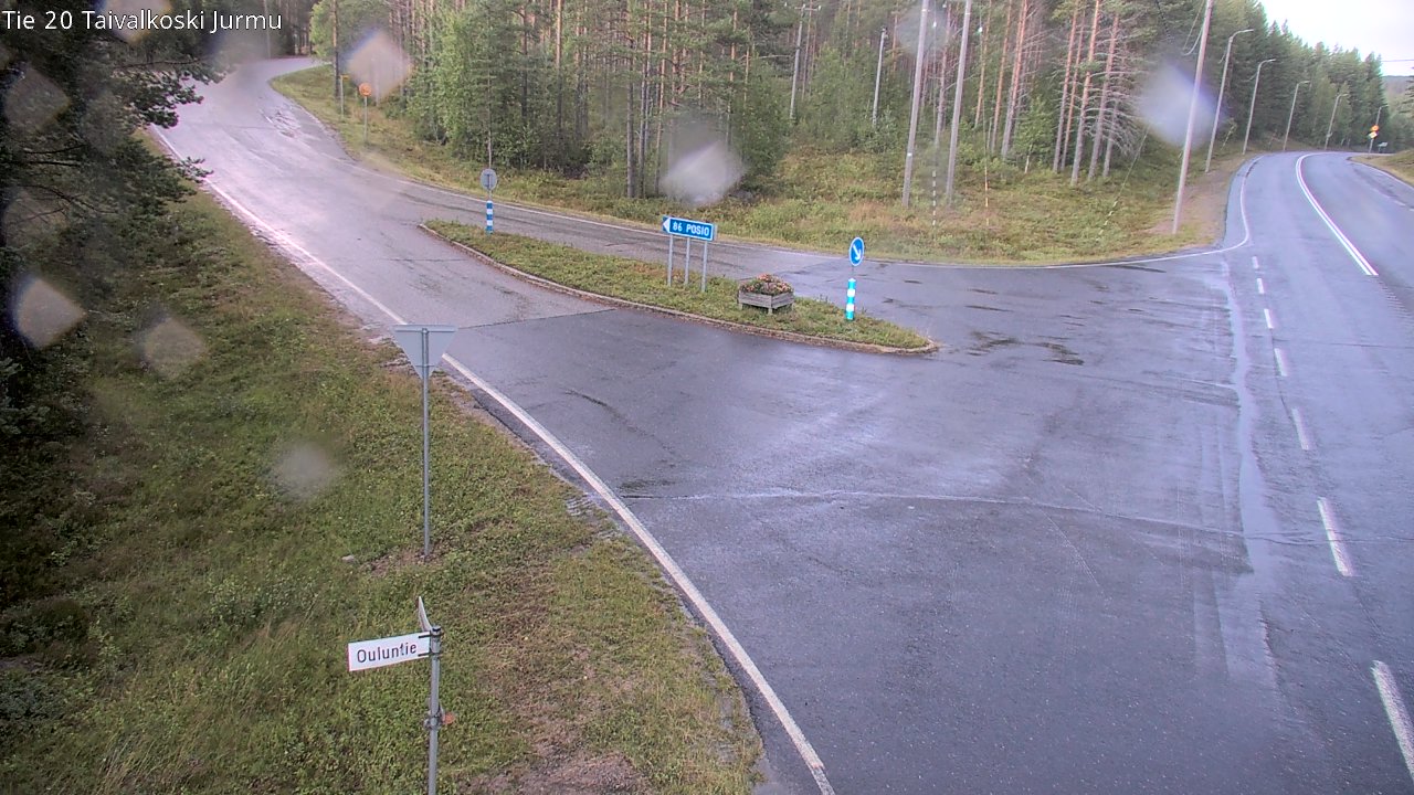 Kelikamerat Kuva Tie 20 Taivalkoski, Jurmu, Taivalkoski, Pohjois-Pohjanmaa