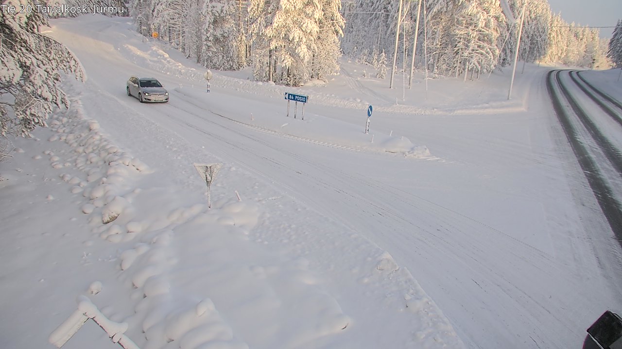 Kelikamerat Kuva Tie 20 Taivalkoski, Jurmu, Taivalkoski, Pohjois-Pohjanmaa