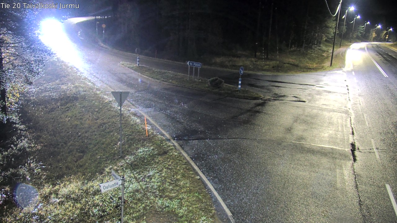 Kelikamerat Kuva Tie 20 Taivalkoski, Jurmu, Taivalkoski, Pohjois-Pohjanmaa