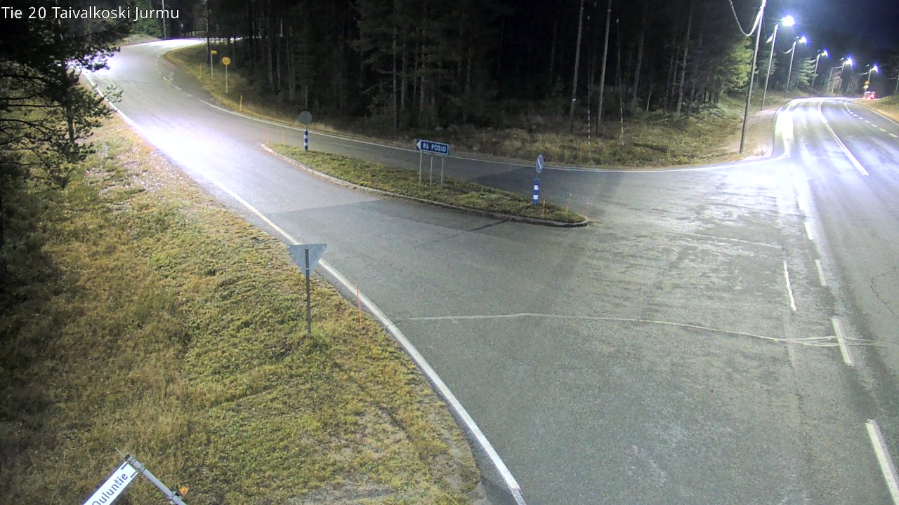 Kelikamerat Kuva Tie 20 Taivalkoski, Jurmu, Taivalkoski, Pohjois-Pohjanmaa