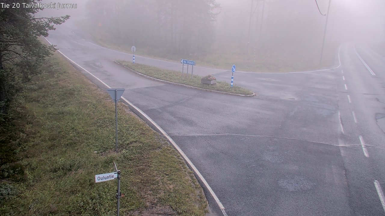 Kelikamerat Kuva Tie 20 Taivalkoski, Jurmu, Taivalkoski, Pohjois-Pohjanmaa
