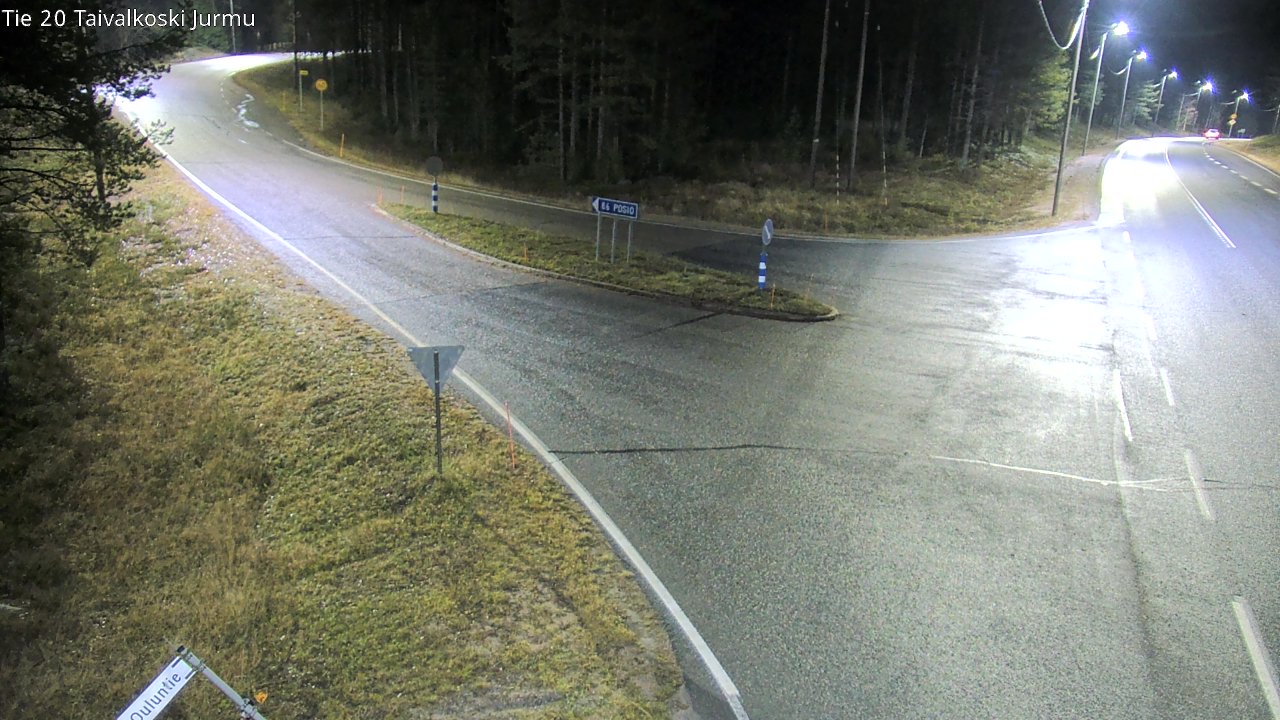 Kelikamerat Kuva Tie 20 Taivalkoski, Jurmu, Taivalkoski, Pohjois-Pohjanmaa