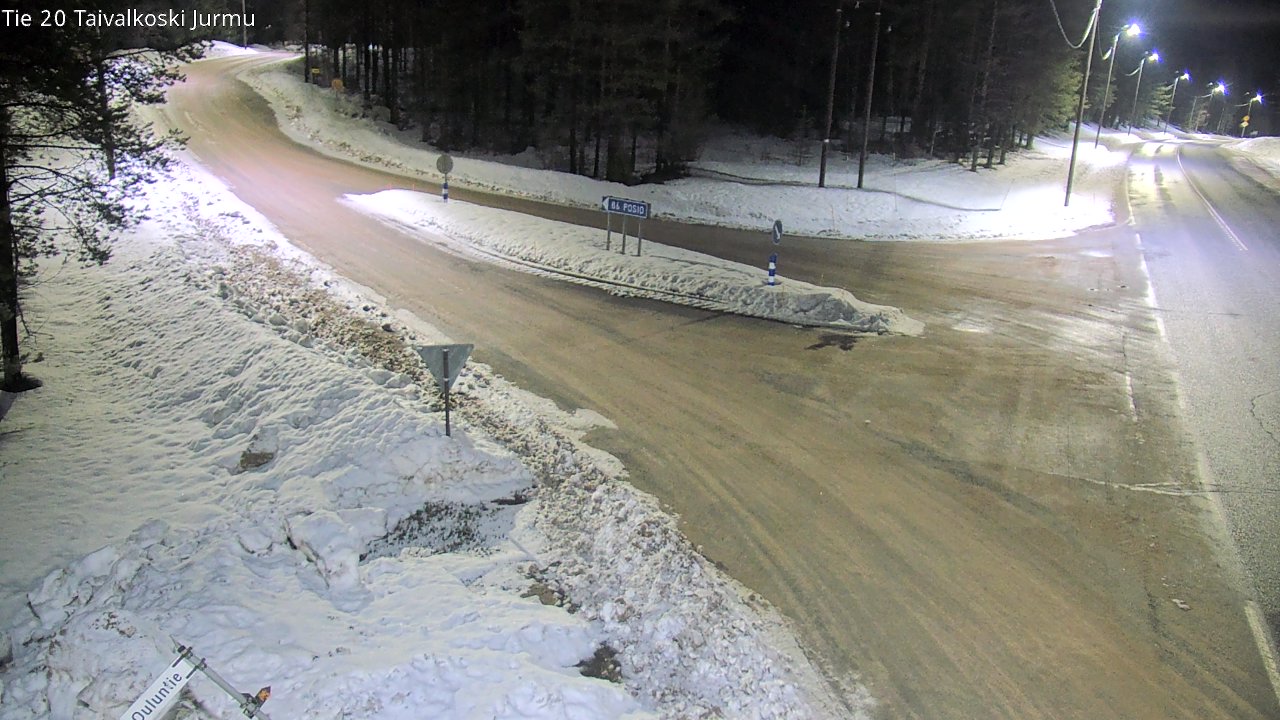 Kelikamerat Kuva Tie 20 Taivalkoski, Jurmu, Taivalkoski, Pohjois-Pohjanmaa