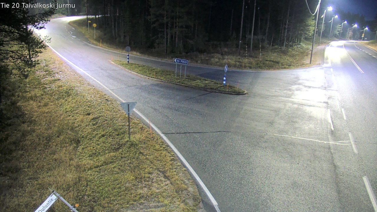 Kelikamerat Kuva Tie 20 Taivalkoski, Jurmu, Taivalkoski, Pohjois-Pohjanmaa