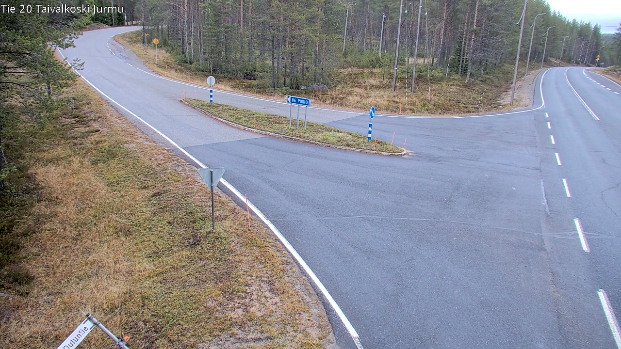 Kelikamerat Kuva Tie 20 Taivalkoski, Jurmu, Taivalkoski, Pohjois-Pohjanmaa