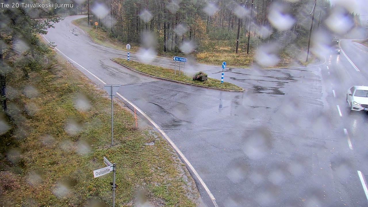 Weather Camera Image Road 20 Taivalkoski, Jurmu, Taivalkoski, Pohjois-Pohjanmaa
