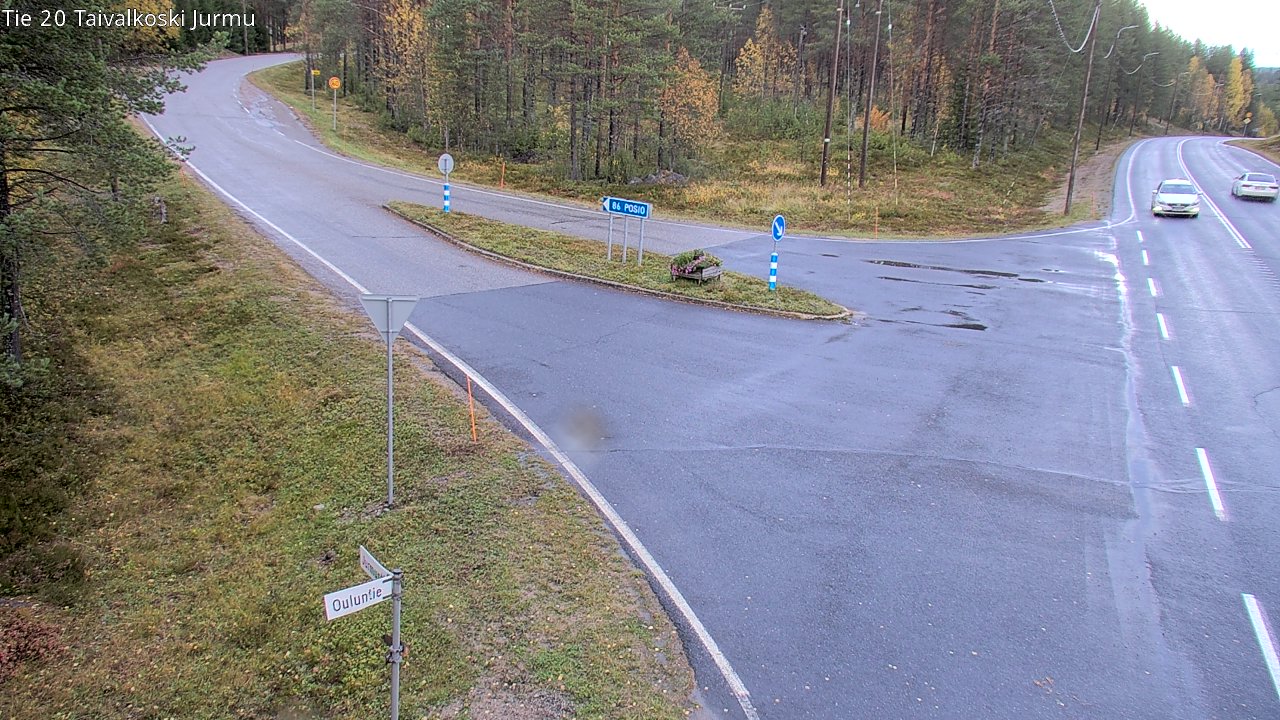 Kelikamerat Kuva Tie 20 Taivalkoski, Jurmu, Taivalkoski, Pohjois-Pohjanmaa