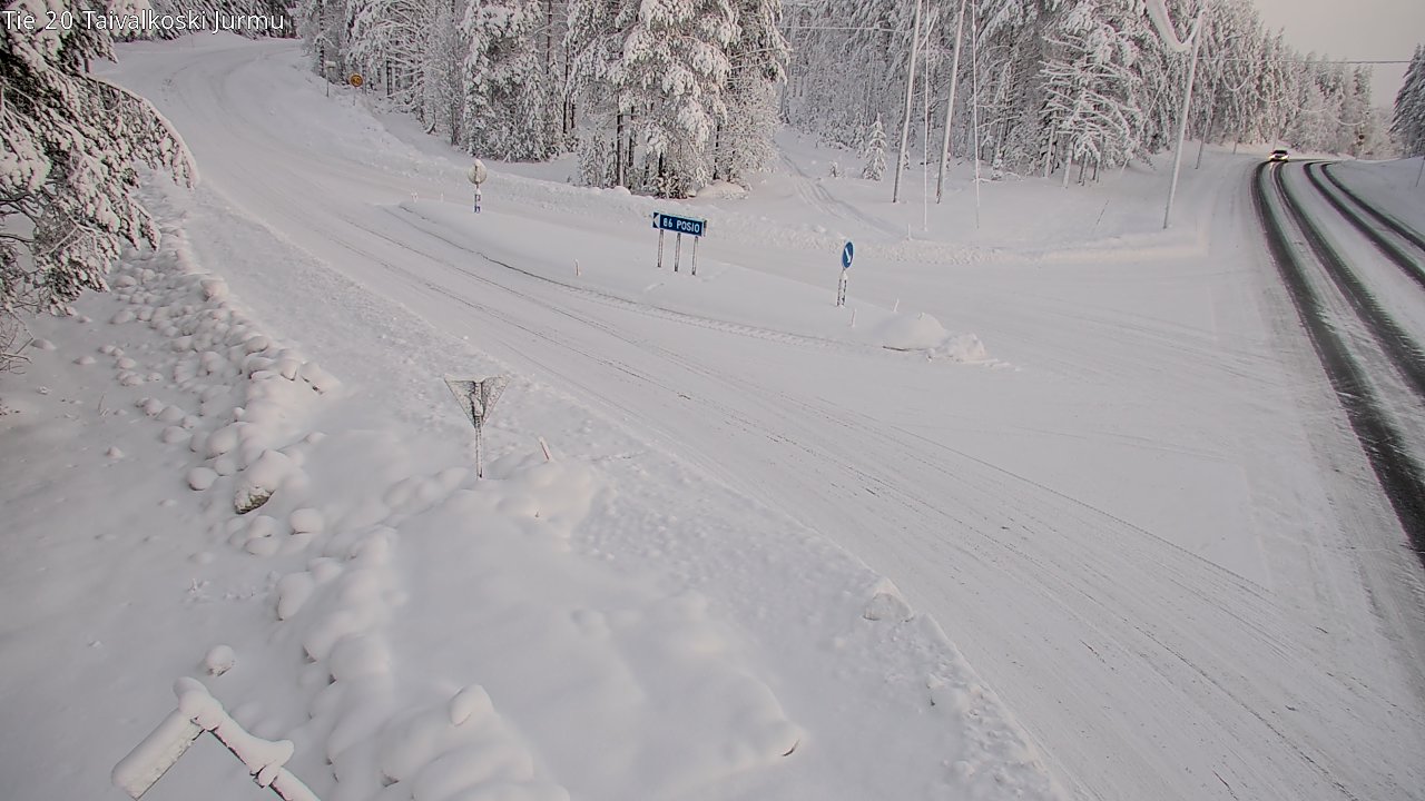Kelikamerat Kuva Tie 20 Taivalkoski, Jurmu, Taivalkoski, Pohjois-Pohjanmaa