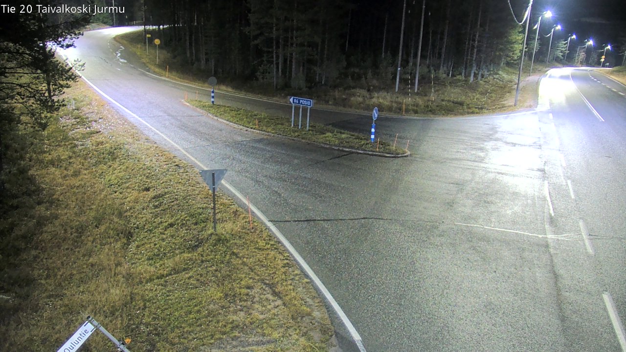 Kelikamerat Kuva Tie 20 Taivalkoski, Jurmu, Taivalkoski, Pohjois-Pohjanmaa