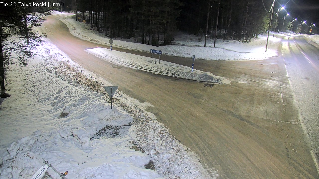 Kelikamerat Kuva Tie 20 Taivalkoski, Jurmu, Taivalkoski, Pohjois-Pohjanmaa