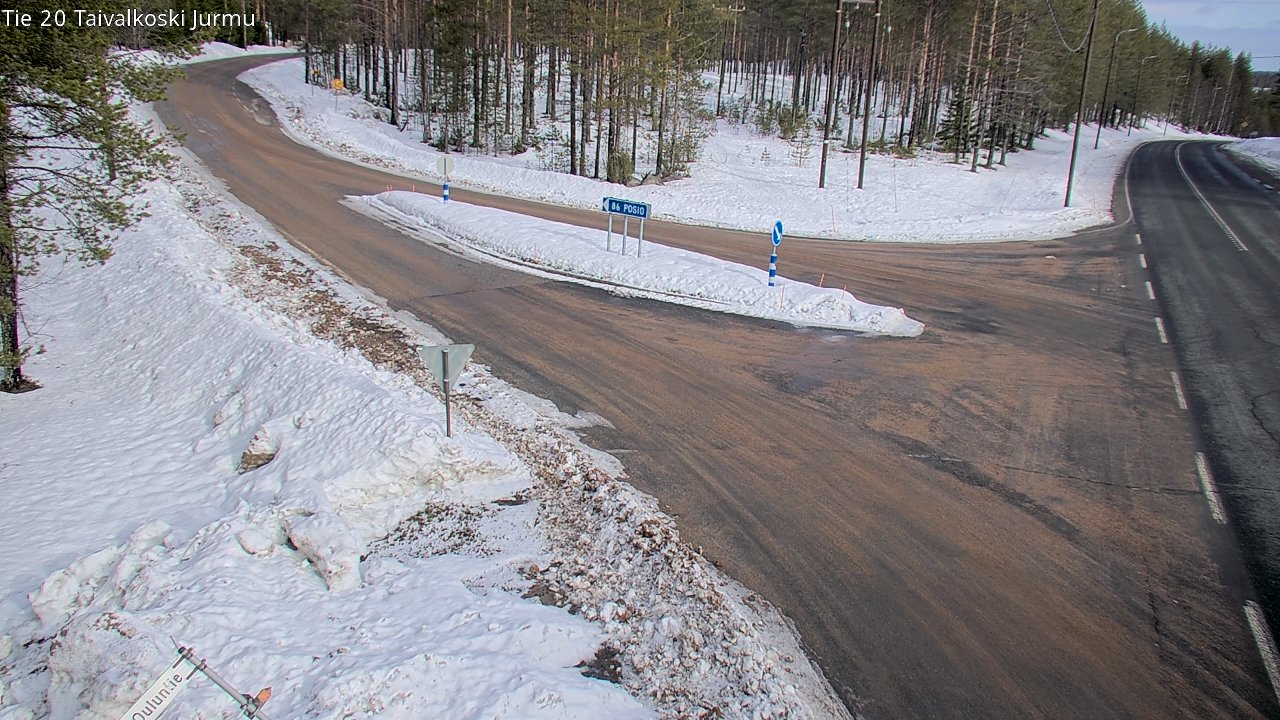 Kelikamerat Kuva Tie 20 Taivalkoski, Jurmu, Taivalkoski, Pohjois-Pohjanmaa
