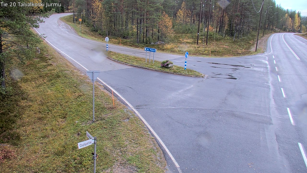 Kelikamerat Kuva Tie 20 Taivalkoski, Jurmu, Taivalkoski, Pohjois-Pohjanmaa